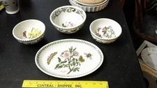 4 MISC PIECES Portmeirion Botanic Garden BOWLS PLATTER