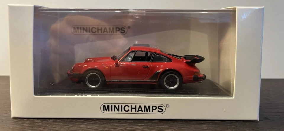 Porsche 911 Turbo 1 43 3.3 Minichamps Red, Rot ! 1 Of 500! - Immagine 4 di 4