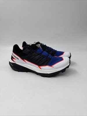 Salomon Thundercross Trail Running Shoes Sole Blue White 472961 Mens Size 9.5