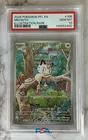 Meowth 106/094 Illustration Rare: Phantasmal Flames PSA 10