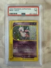 PSA 7 Mew 19/165 Expedition E Series 2002 Pokemon Card Holo NEAR MINT SWIRL