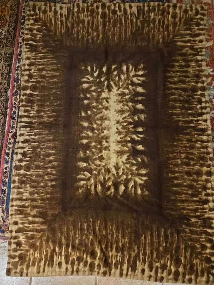 Antique Chase Lap Carriage Robe American Blended Textile Blanket - Image 2 of 4