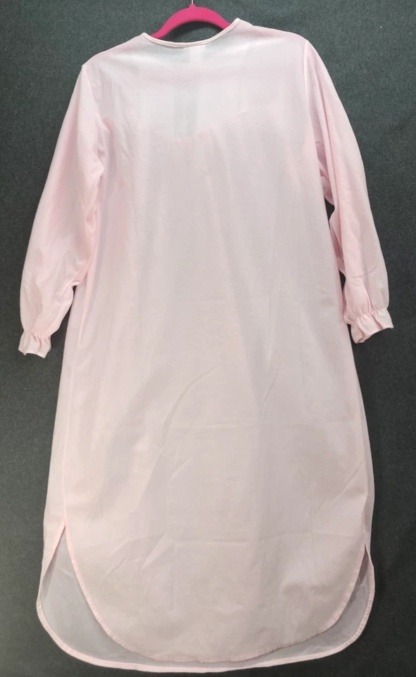 Vestido de Noche Kelly Reed Lt Rosa De Colección Casa L Cottagecore Abuela Bordado Foto 4 de 4
