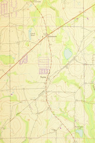 Dothan Map of Houston County Alabama Taylor Newton Rehobeth Peterman Spann Ponds - Picture 6 of 7