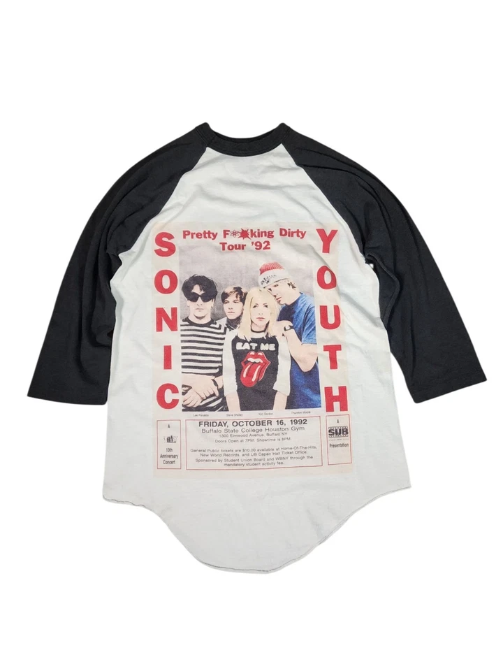 Vintage Sonic Youth Dirty Tour 92  T Shirt  - Image 2 of 4