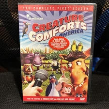 Creature Comforts America - Complete Season One (DVD, 2007) New/sealed~Aardman