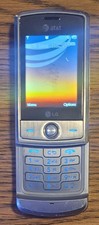 LG Shine CU720 - Silver AT T Very Rare Cellular GSM Slider Phone