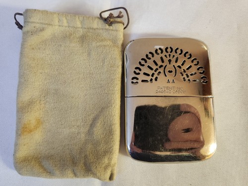 Lot Vintage Chrome 1 Abercrombie And 2Peacock Hand Warmer Made in Occupied Japan - Picture 7 of 16