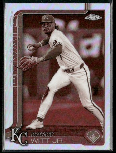 2025 Topps Chrome Bobby Witt Jr. Sepia Refractor #93