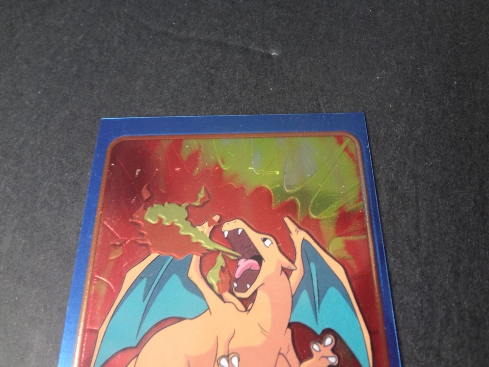 2000 Topps Pokemon TV Tin Topper Jumbo #5 of 5 Charizard Series 2 Animation * - Image 4 of 4