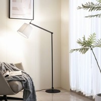 Lucande Stehlampe 'Caelia' (Modern) In Schwarz Aus Metall (1 Flammig, E27) - Ste