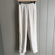 Eileen Fisher Organic Linen Lantern Straight Leg Trouser Pant