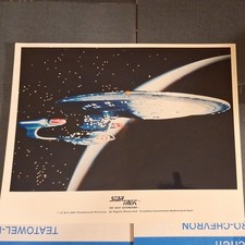 1991 Paramount Pictures STARTREK THE NEXT GENERATION PHOTOGRAPH   10x8