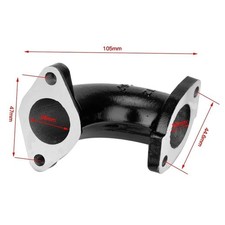 26MM INTAKE MANIFOLD for Carburetor DIRT BIKE PIT BIKE Honda scooter Chopper