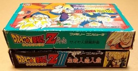 Dragon Ball Z Gaiden III 2 Game Set Famicom FC Box