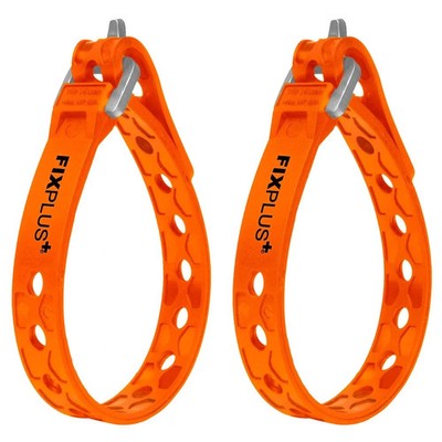 FIXPLUS Slim Strap Spannband / Spanngurt (12.5 mm Breite) Paar