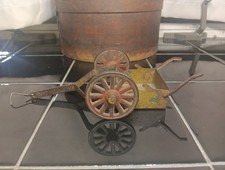 Arcade Two Wheel Dirt Scraper W/ Orig Arcade Label Circa 1929 Very Scarce