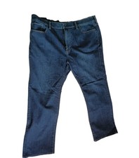 Lucky Brand Jeans Men 44 x 34 Blue Cotton Blend Stretch 181 Relaxed Fit Straight