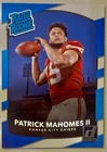 2017 Panini Donruss - Rated Rookie Patrick Mahomes II #327 (RC)