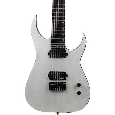 Schecter KM7 MKIII Legacy 7String Electric Guitar Transparent White Satin