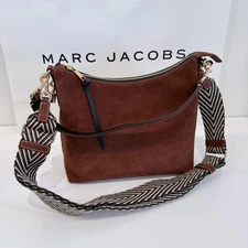 Marc Jacobs 4R5HSH018H01 Drifter Messenger Suede $458