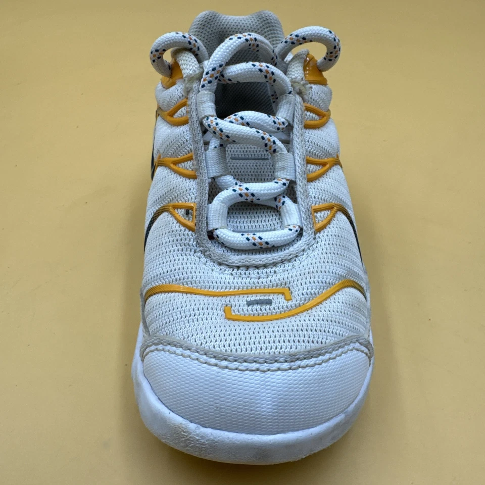 Nike Air Max плюс белый оранжевый синий кроссовки США 9C Kids сетки нуждается стельки - Изображение 4 из 4