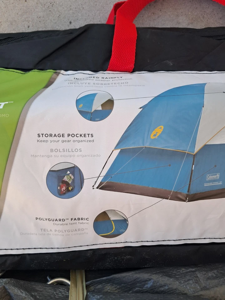 Tienda de campaña Coleman Sunrise Point 10 minutos para 5 personas Foto 3 de 4