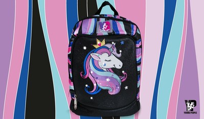 POOL OVER ZAINO DREAM CON LUCI UNICORN NERO COLLEZIONE SCUOLA 2021 2022 |  eBay