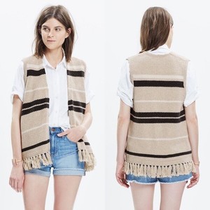 madewell sweater vest