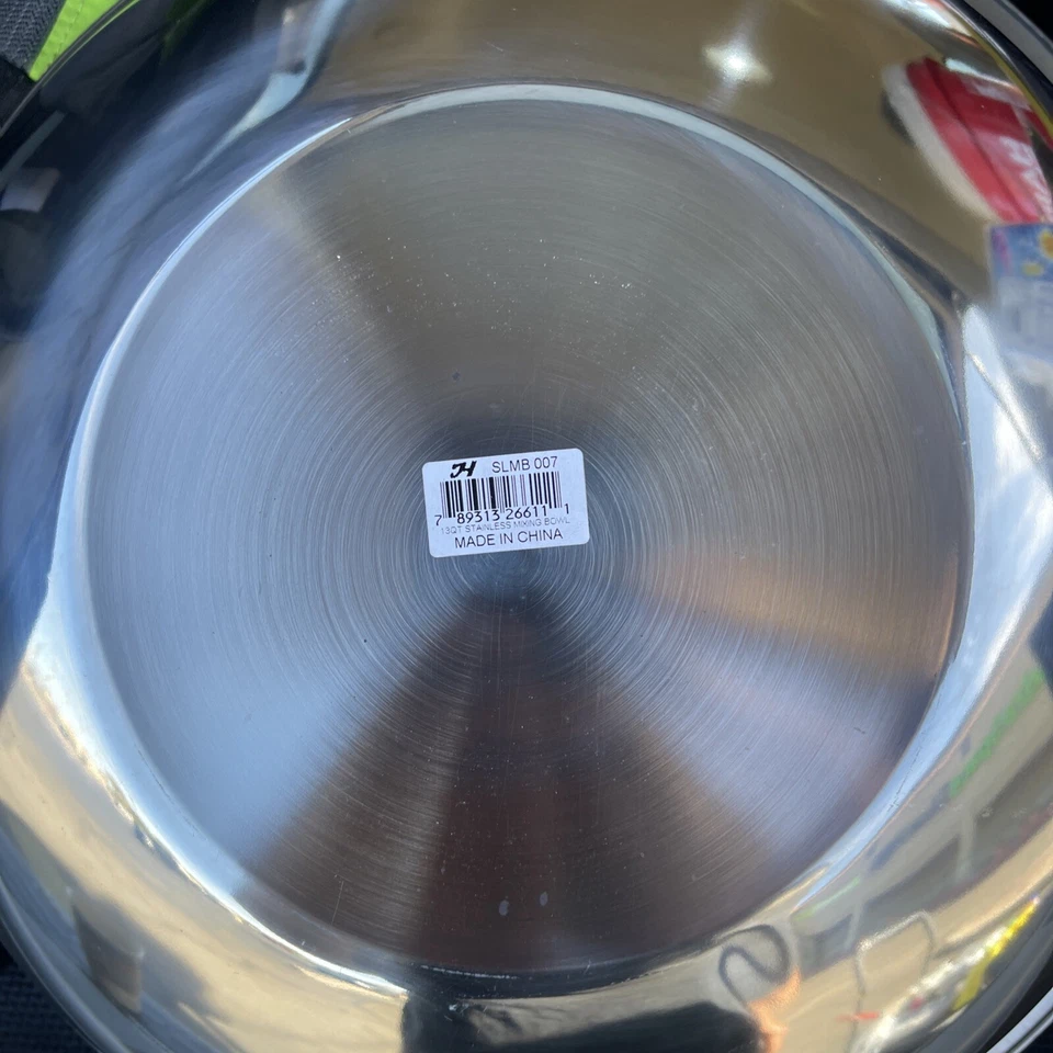 Cuenco mezclador Winco, 13 cuartos de galón de acero inoxidable ¡HAZ UNA OFERTA! ¡Grado profesional! Foto 2 de 3