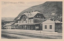 * SLOVENIA - Santa Lucia d'Isonzo (Most na Soči) Tolmino - Stazione