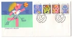 1990 FDC. Australia. Community Health. Happy Heart Pict.PMK. "PERTH"