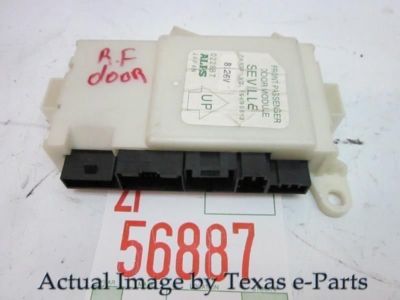 Keyless Entry Module Seville 1999 Cadillac Right Passenger Front
