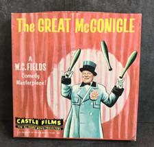 B  W 8 MM Film W.C. Fields The Great McGonigle , 5" Reel - No Sound , used