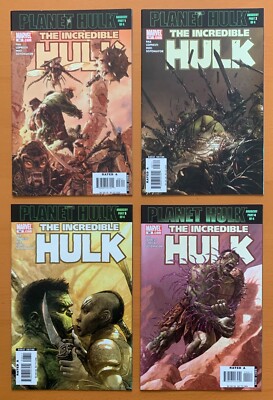 Incredible Hulk #96, 97, 98 & 99 Anarchy all 4 parts (Marvel 2006) FN+ to NM-