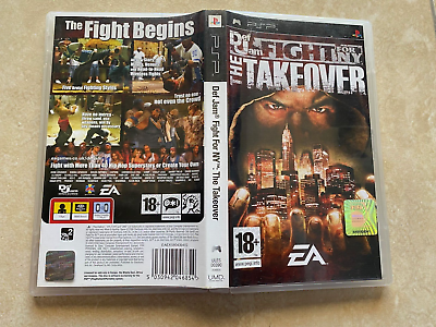 PSP UMD GAMES Def Jam Fight For NY The Takeover, Video Gaming