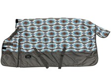 Southwest Print Waterproof Breathable 1200D Horse Turnout Blanket 68" - 82" NEW