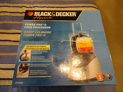 BLACK+DECKER Power Pro II Food process 10-Cup Food Processor Sealed New in Box