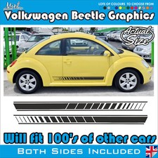 Volkswagen Beetle VW GTi Side Stripes Decals Stickers Vinyl Graphics 006