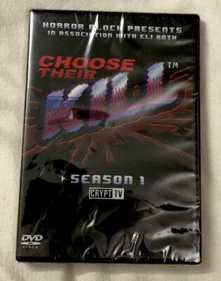 Choose Their Kill(SEALED RARE PROMO DVD) Horror Block ELI ROTH Season 1 crypt tv