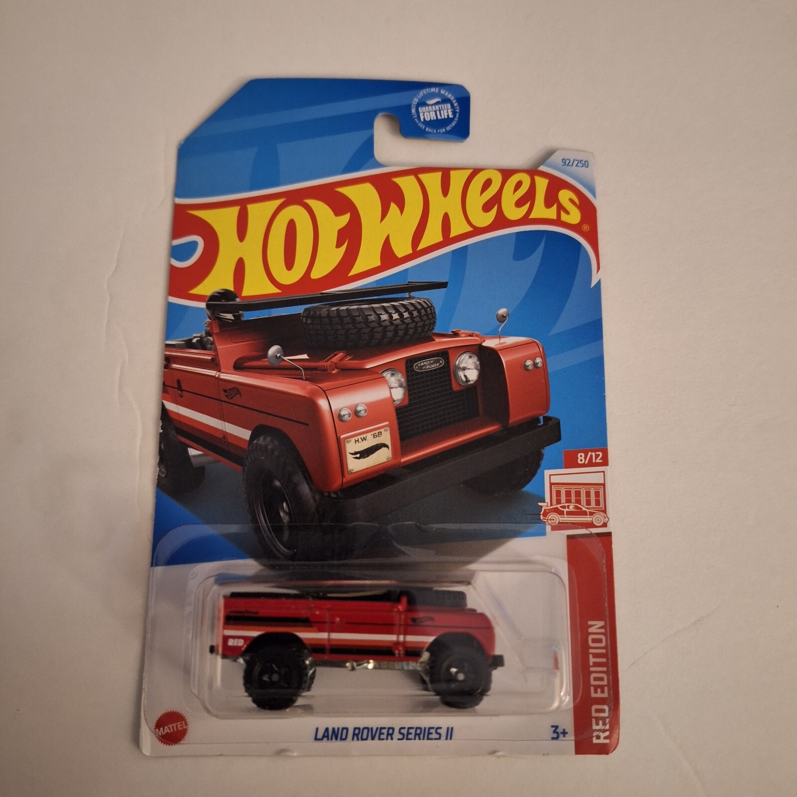 Hot Wheels 2024 Target Red Edition Land Rover Series II Exclusive Collectible Toy Car