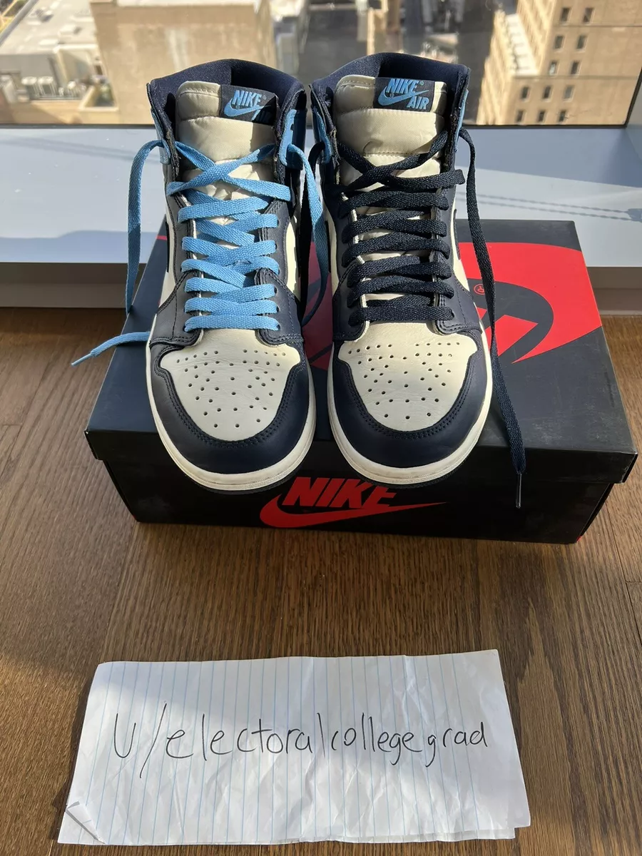 Jordan 1 Retro High OG Obsidian VNDS Size 10 eBay