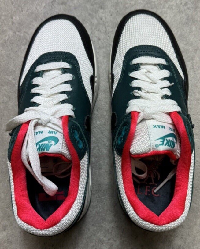 Air Max 1 LeBron James Liverpool F.C U.K.6 FB8914 100 **BOX HAS NO LID** image 7