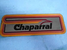 chaparral snowmobile 1973 access door decal oem nos