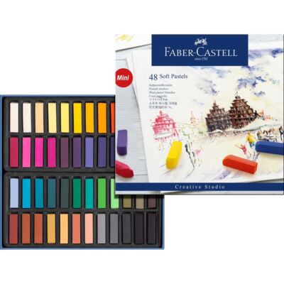 Faber Castell Creative Studio Mini Soft Pastels 48er Box