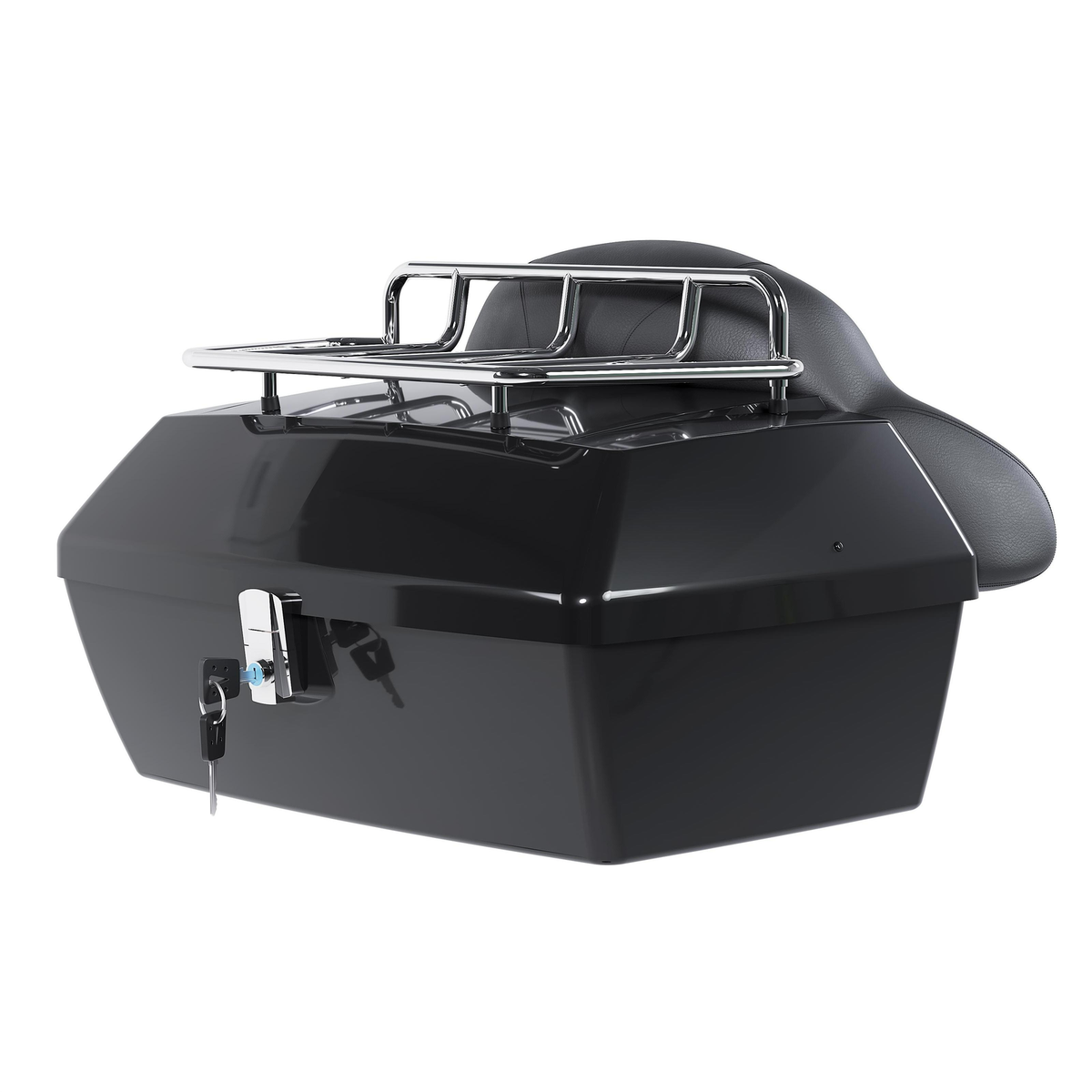 Motorcycle & Scooter Luggage Racks New Motorcycle Luggage Trunk For ...