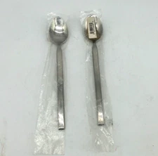 Cambridge Chop Conversation Stainless Flatware Place spoon New Set of 2