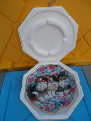   Franklin mint, Patchwork Pal collector plate, free ship!