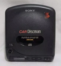 Vintage SONY Car Discman D-802K-For Parts Or Repair Only 