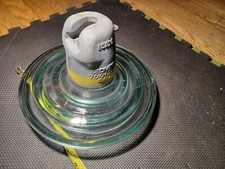 Large Aqua Glass Disc Suspension High Voltage...